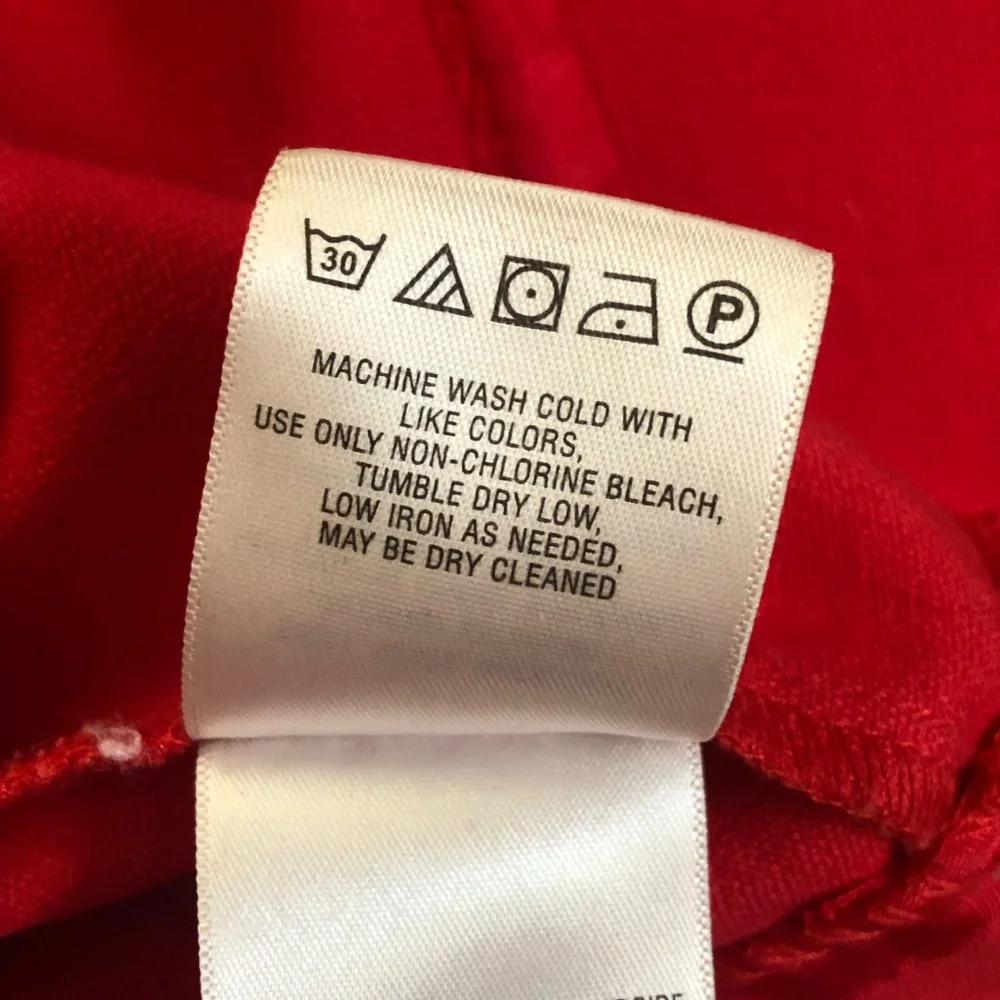 Maeve Red Shift Dress Women’s Open Back Bow Detail Mini Short Sleeve Size 4 - Picture 8 of 11